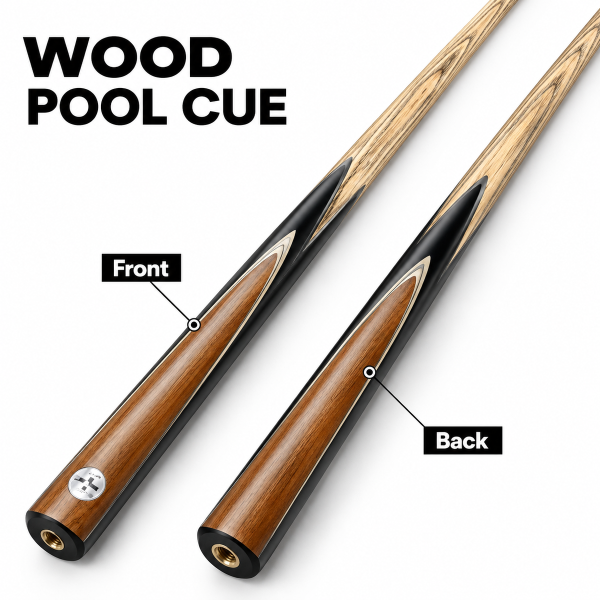 Classic 1/2 Pool Cue – 10mm