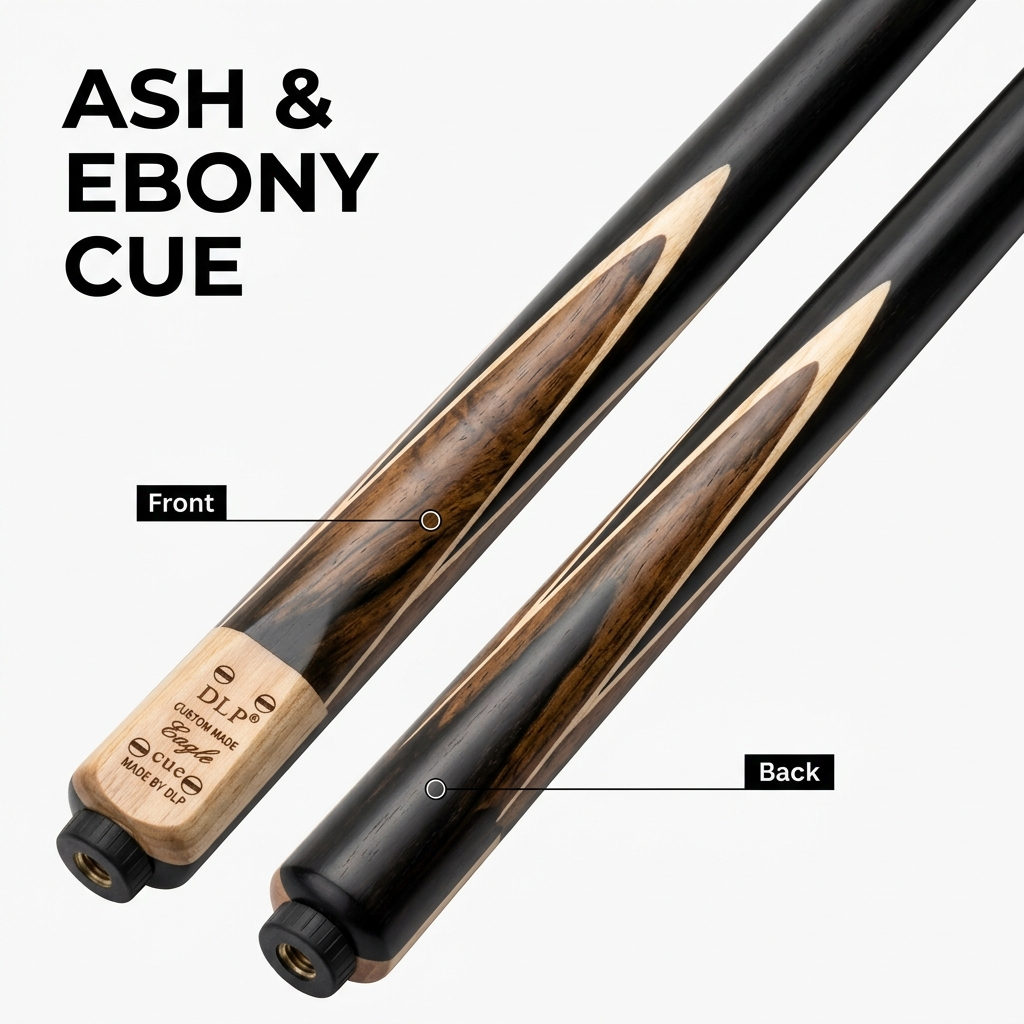 Classic 1/2 Pool Cue – 10/11.5mm