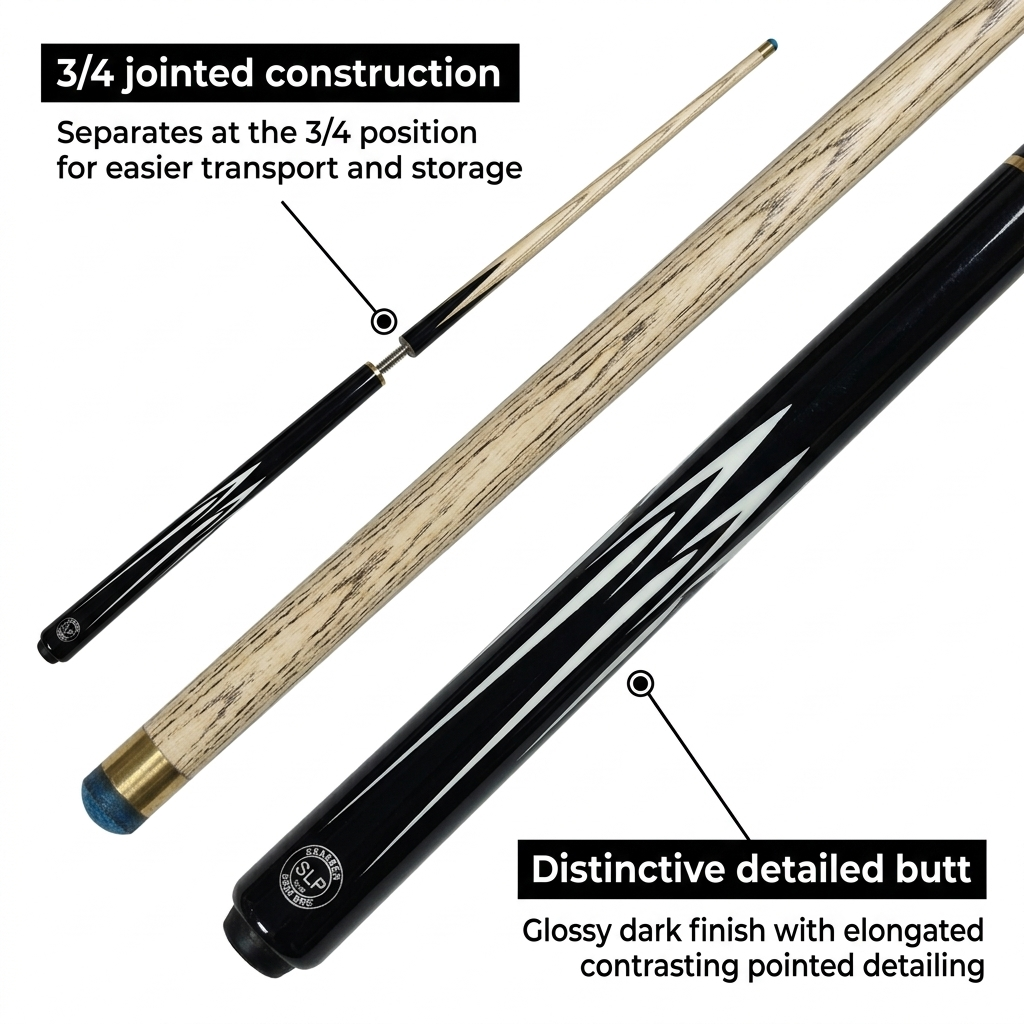 Ash 3/4 Cue – 10mm