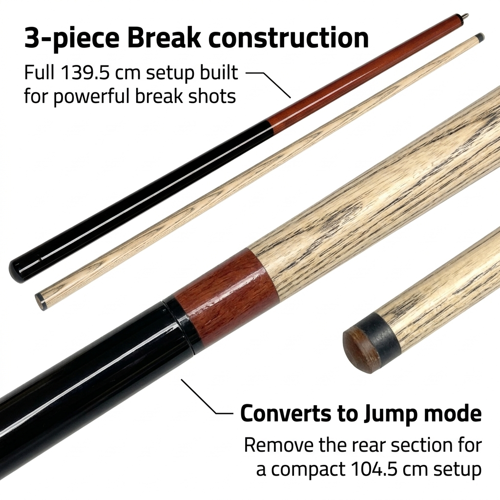 Jump & Break Cue – 14mm