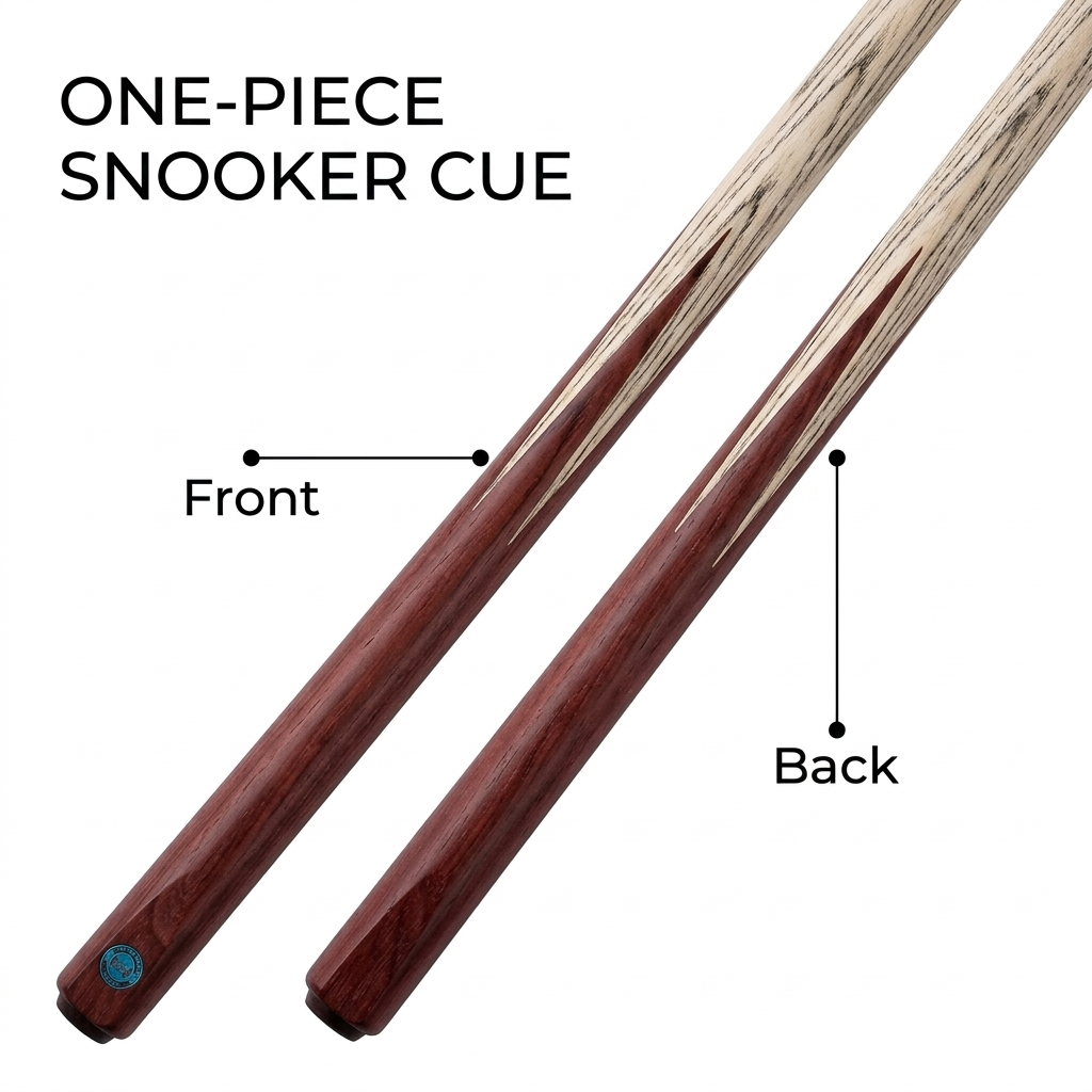 One Piece Snooker Cue – 9mm