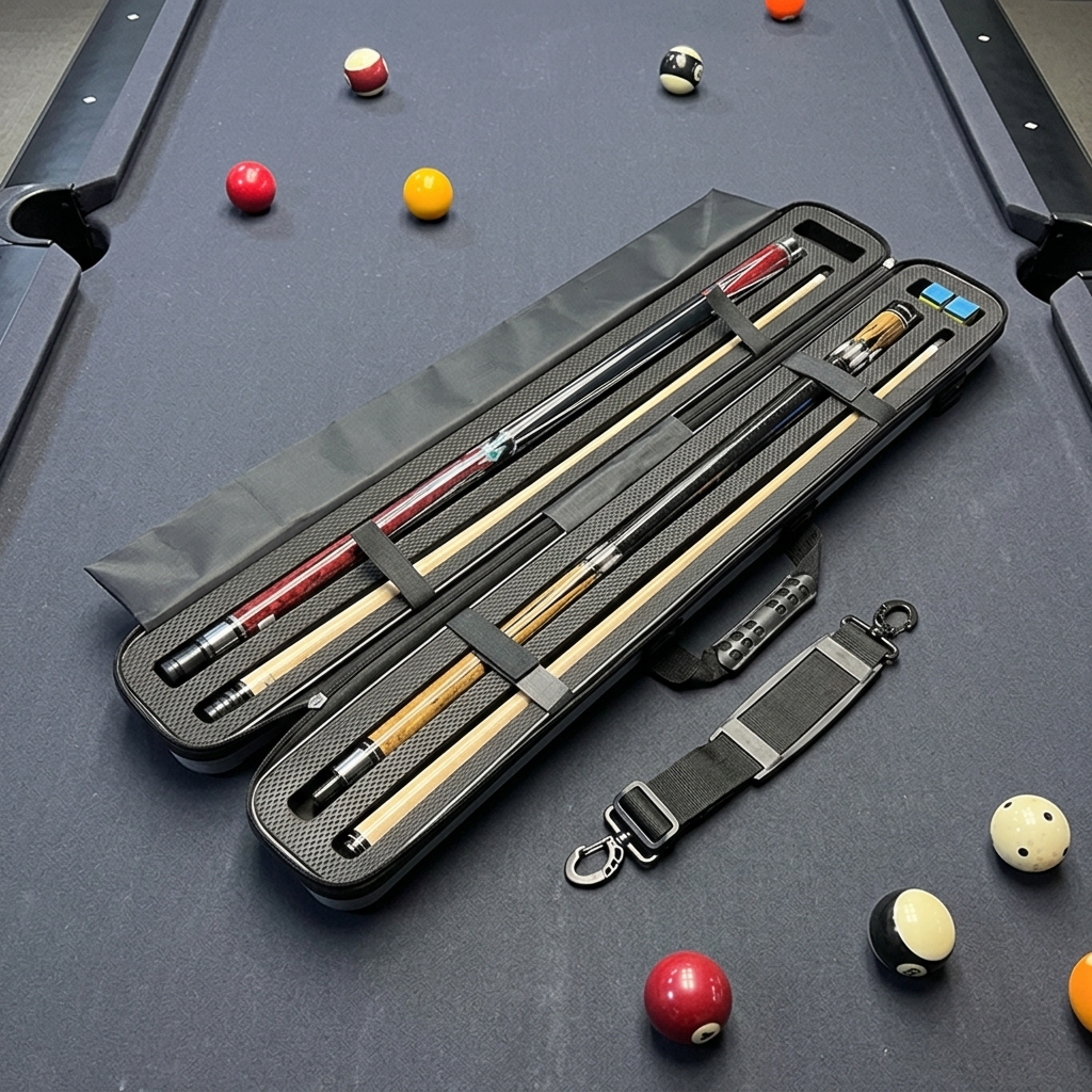 Aluminium 1/2 Cue Case