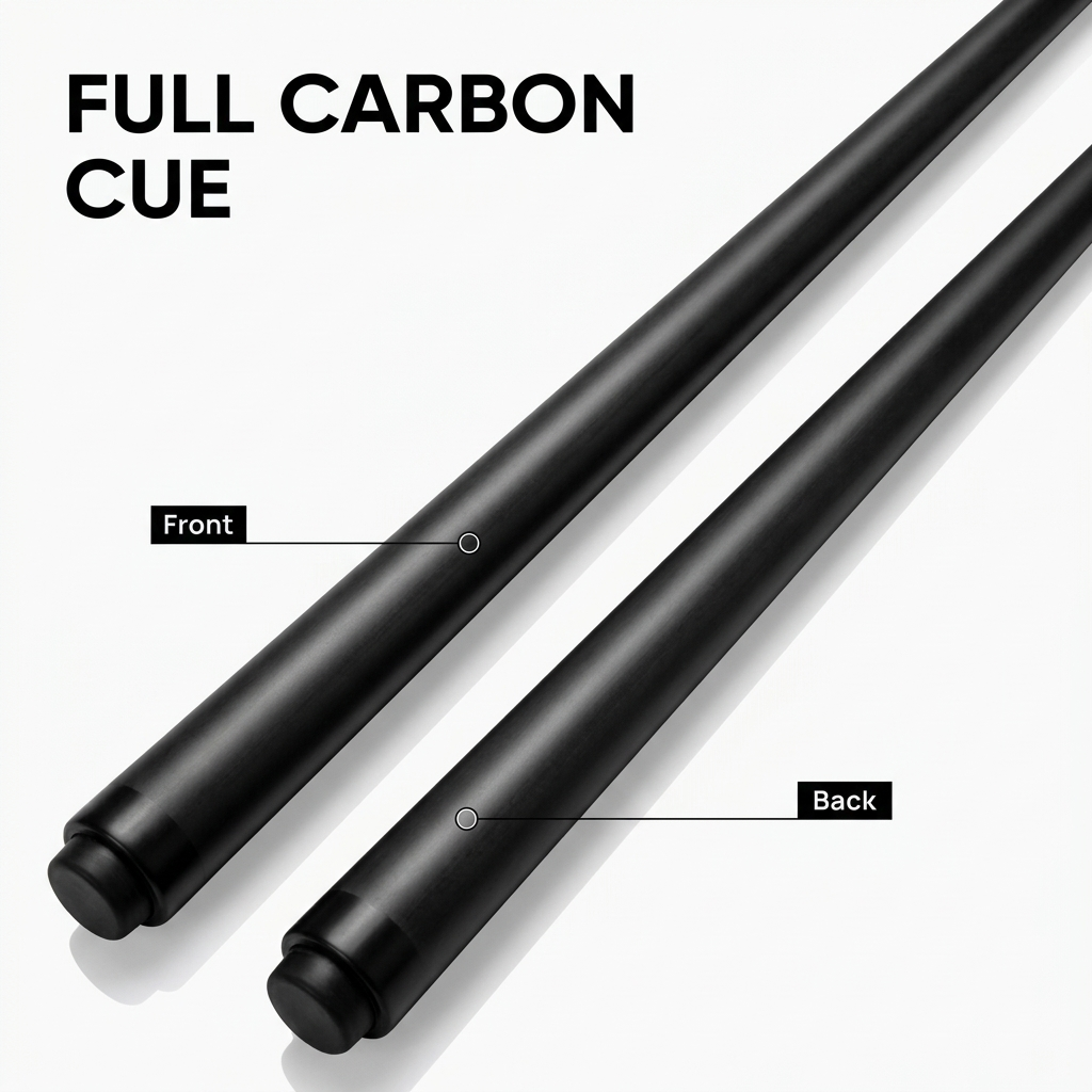 One Piece Pool Cue – 9.3mm