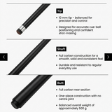 One Piece Pool Cue – 9.3mm