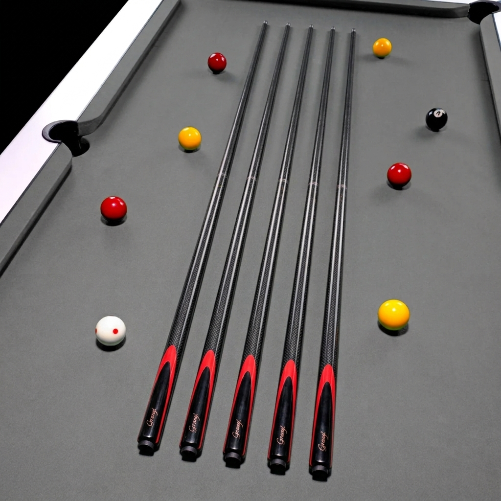 Carbon 1/2 Cue – 9mm