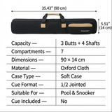 3/4 Soft Cue Case