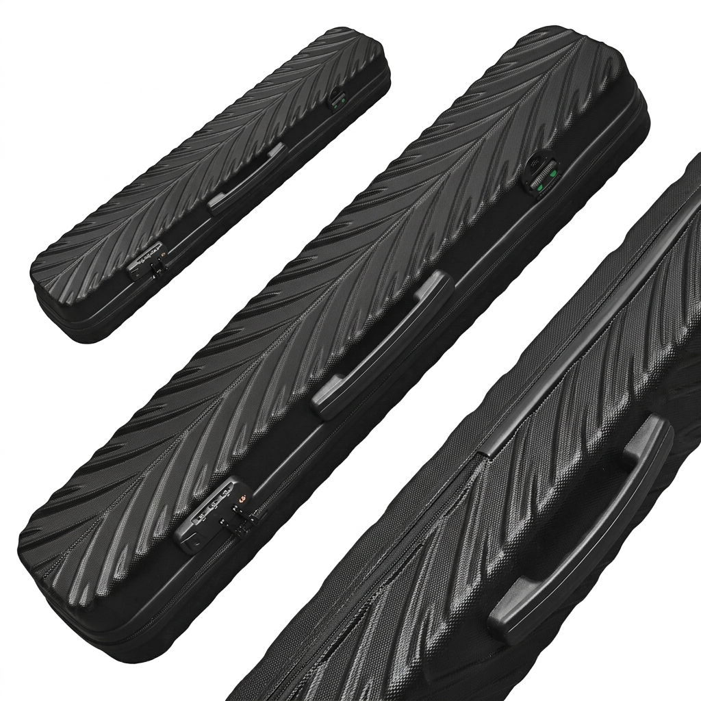 3×3 Hard Pool Cue Case 1/2