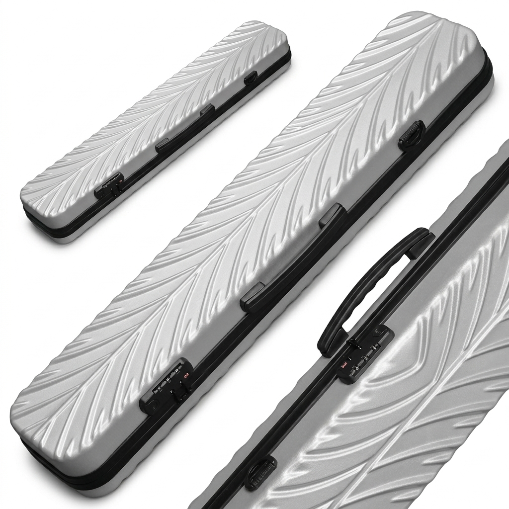 3×3 Hard Pool Cue Case 1/2